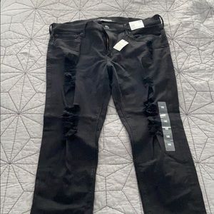 Distressed Express jean legging 14R BNWT